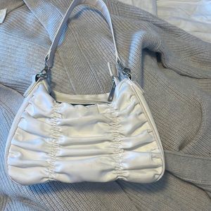 Small white purse